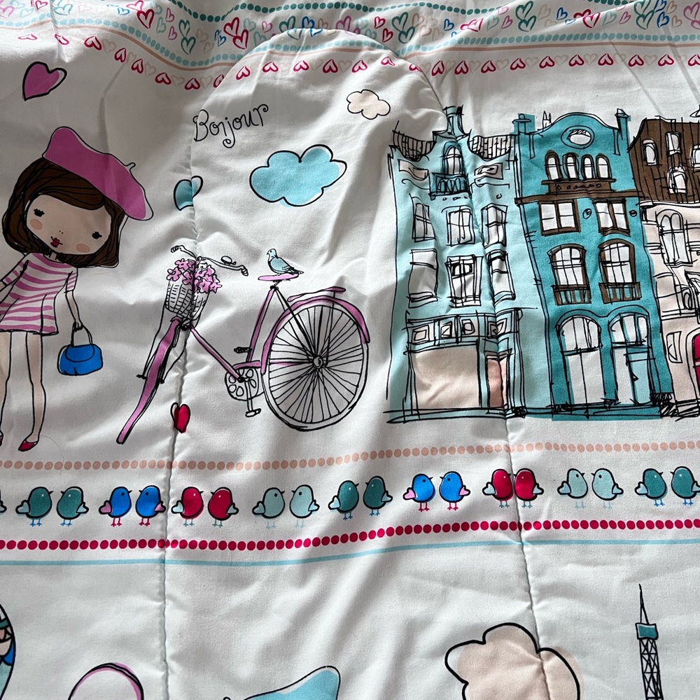 Child Paris Comforter - Picture 3 of 4